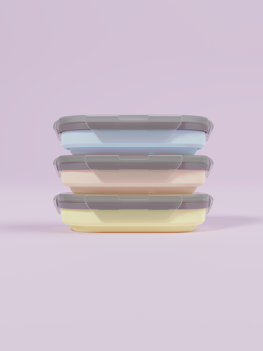 Collapsible Lunch Box (3-pack)